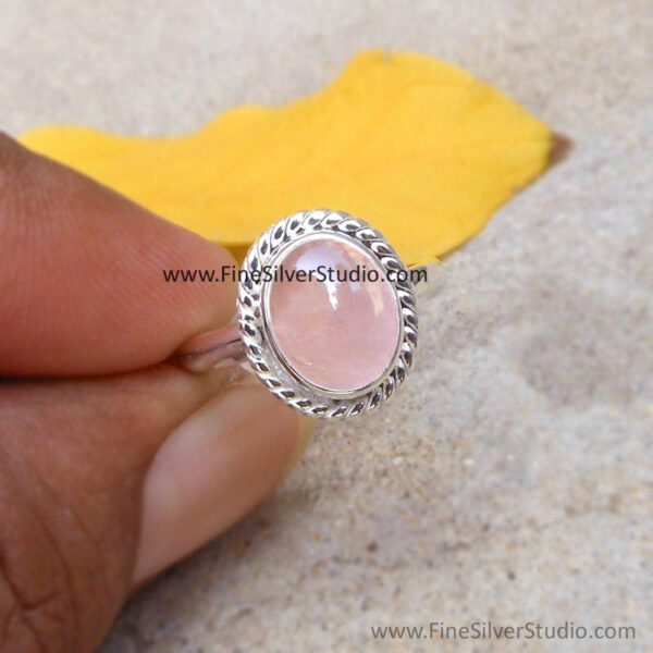 SALE Rose Quartz Ring